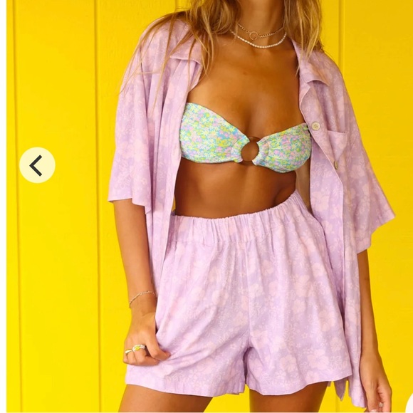 RELAXED LINEN SHORTS - Picture 2 of 4